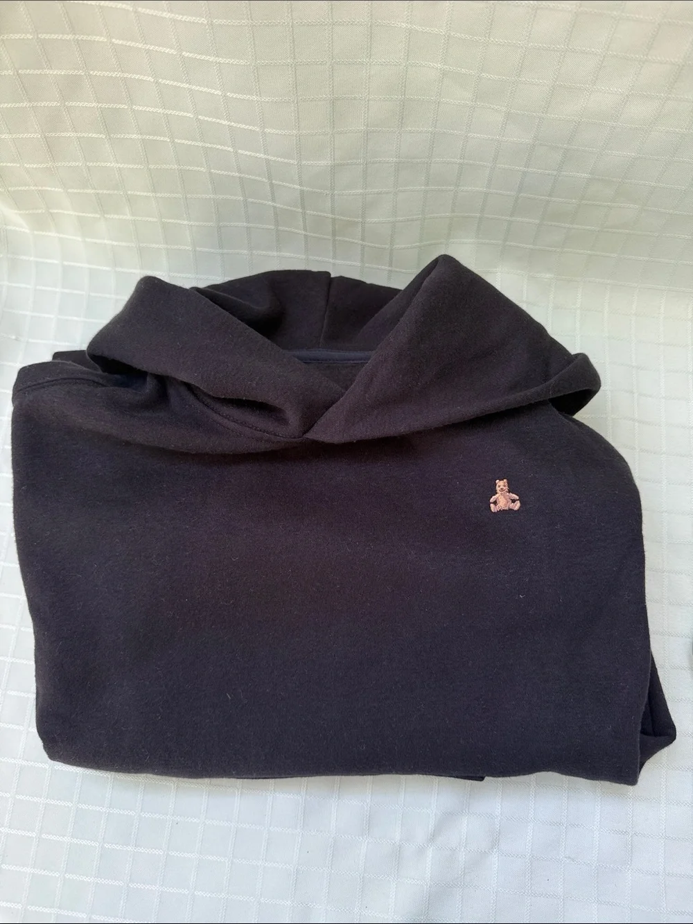 New GAP Black Hoodie with Small Embroidered Logo